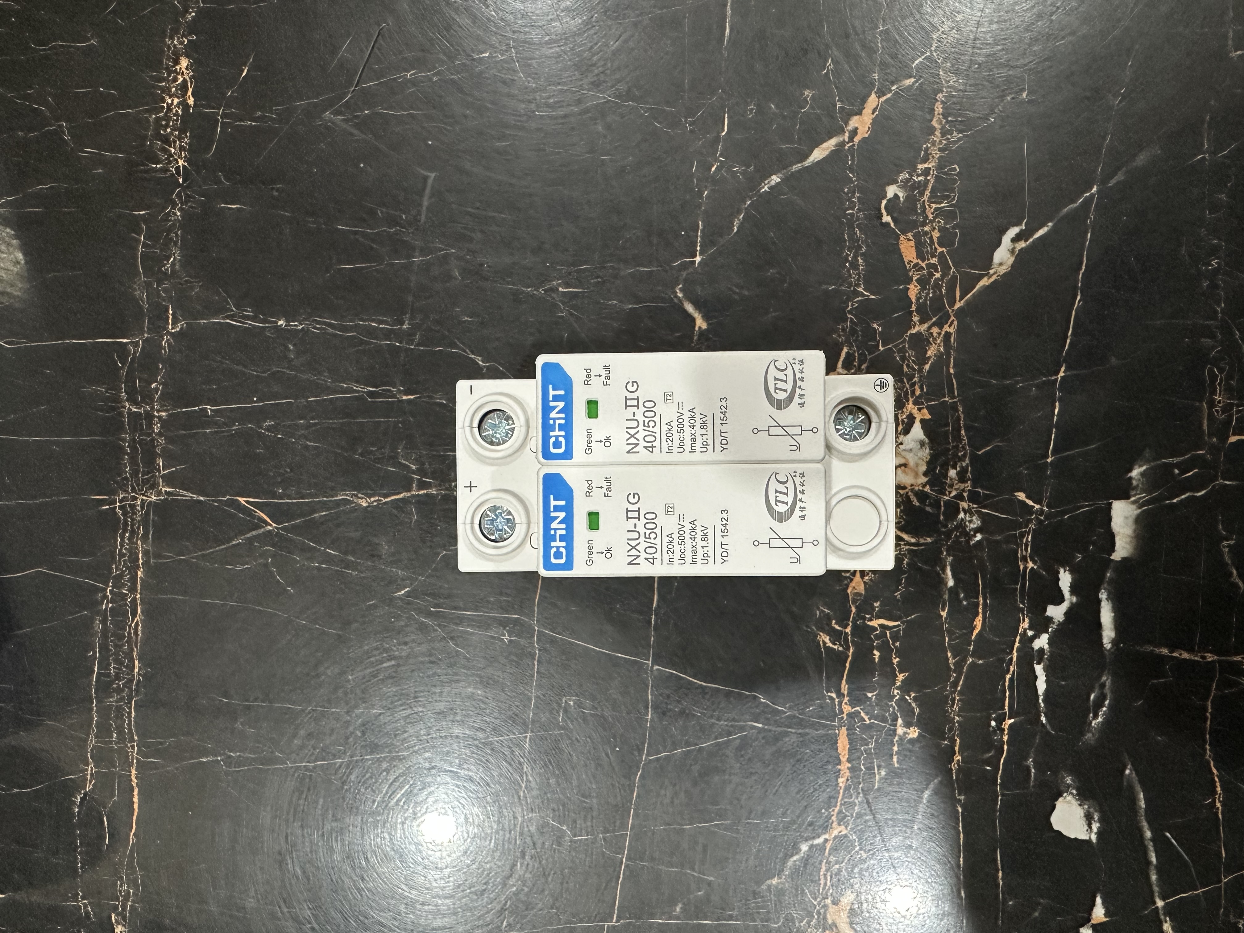 CHINT NXU-IIG 40/500 DC SPD – 2 Pole 500V DC Surge Protection Device for Solar PV Systems 2