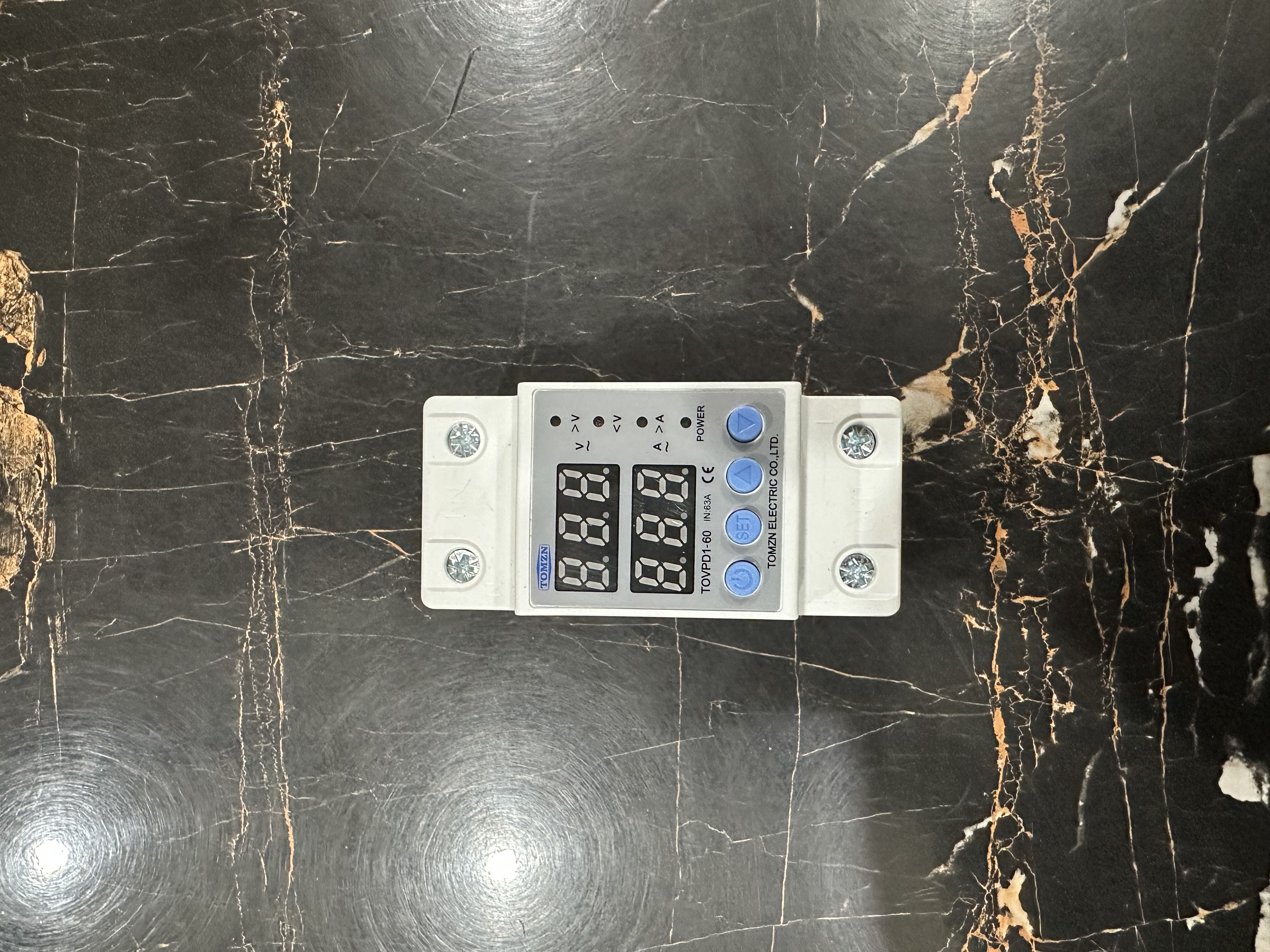 TOMZN TOVPD1-60 63A Digital Voltage & Current Protector – Over & Under Voltage / Over Current Protection 2